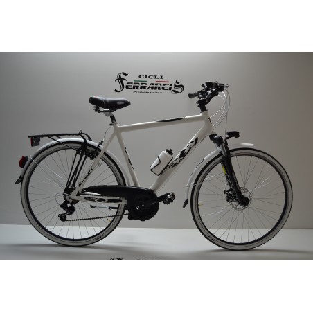 Bici trekking 28 nero uomo 6v personalizzabile