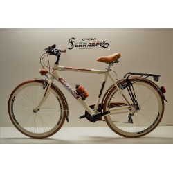 Bicicleta trekking hombre crema 28 personalizable